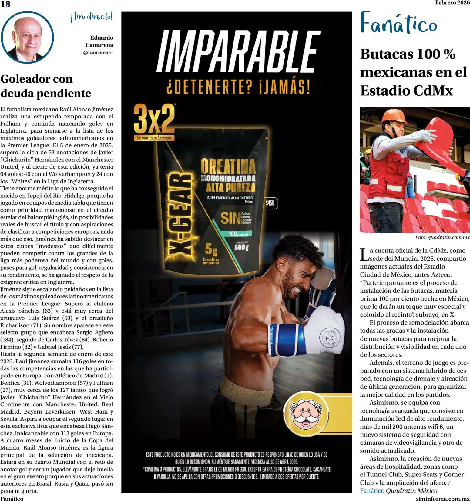 Nuevas ofertas de Farmacias Similares válidas en toda la República Mexicana desde el 01.02.2026. ¡Encuentra las mejores ofertas en Farmacias Similares catálogo! | Página: 18 | Productos: Azúcar, Cacahuate, Barra, Polvo