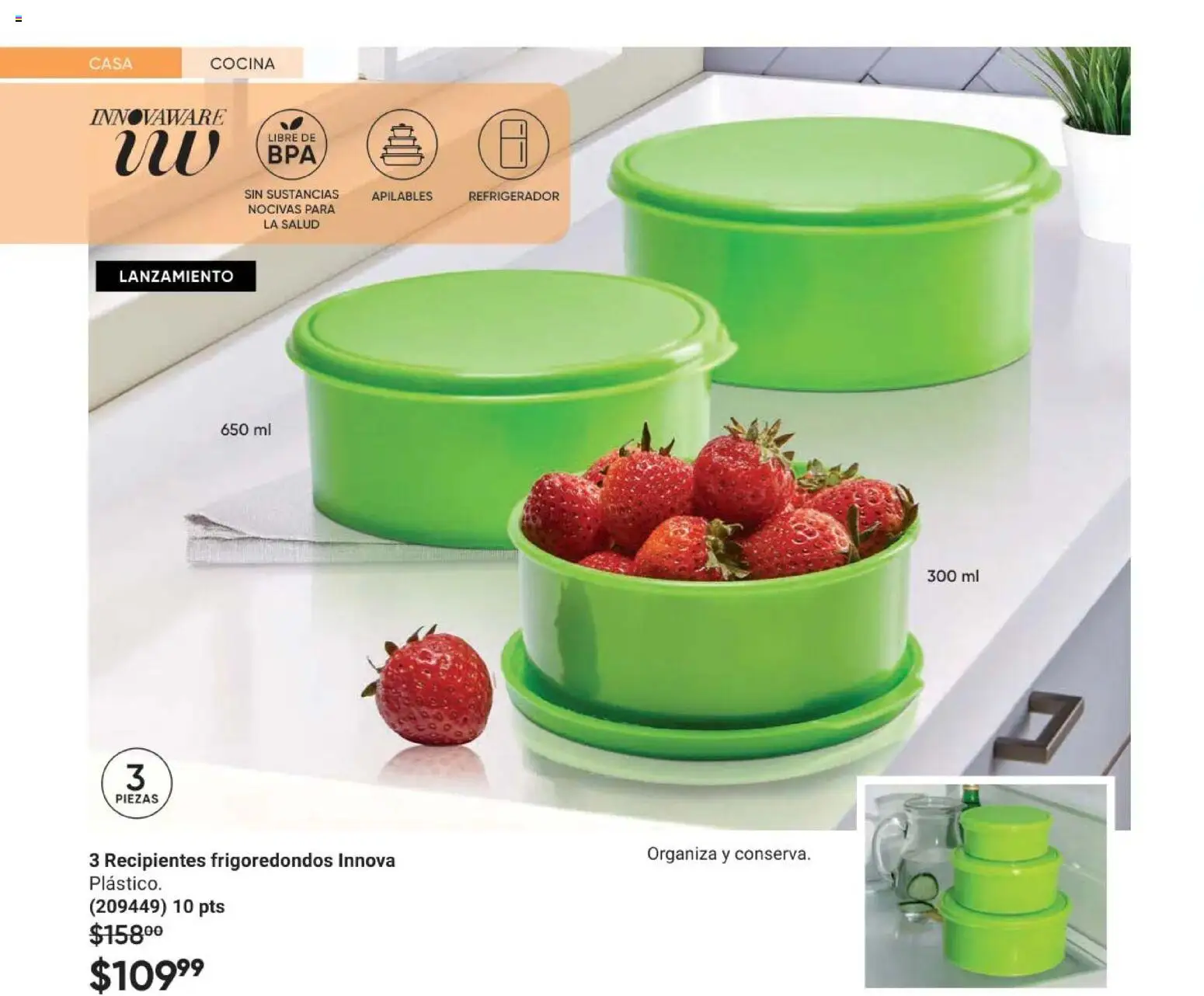 Nuevas ofertas de AVON válidas en toda la República Mexicana desde el 28.11.2025. ¡Encuentra las mejores ofertas en AVON Casa & Estilo 18 2025! | Página: 38 | Productos: Refrigerador, Cocina