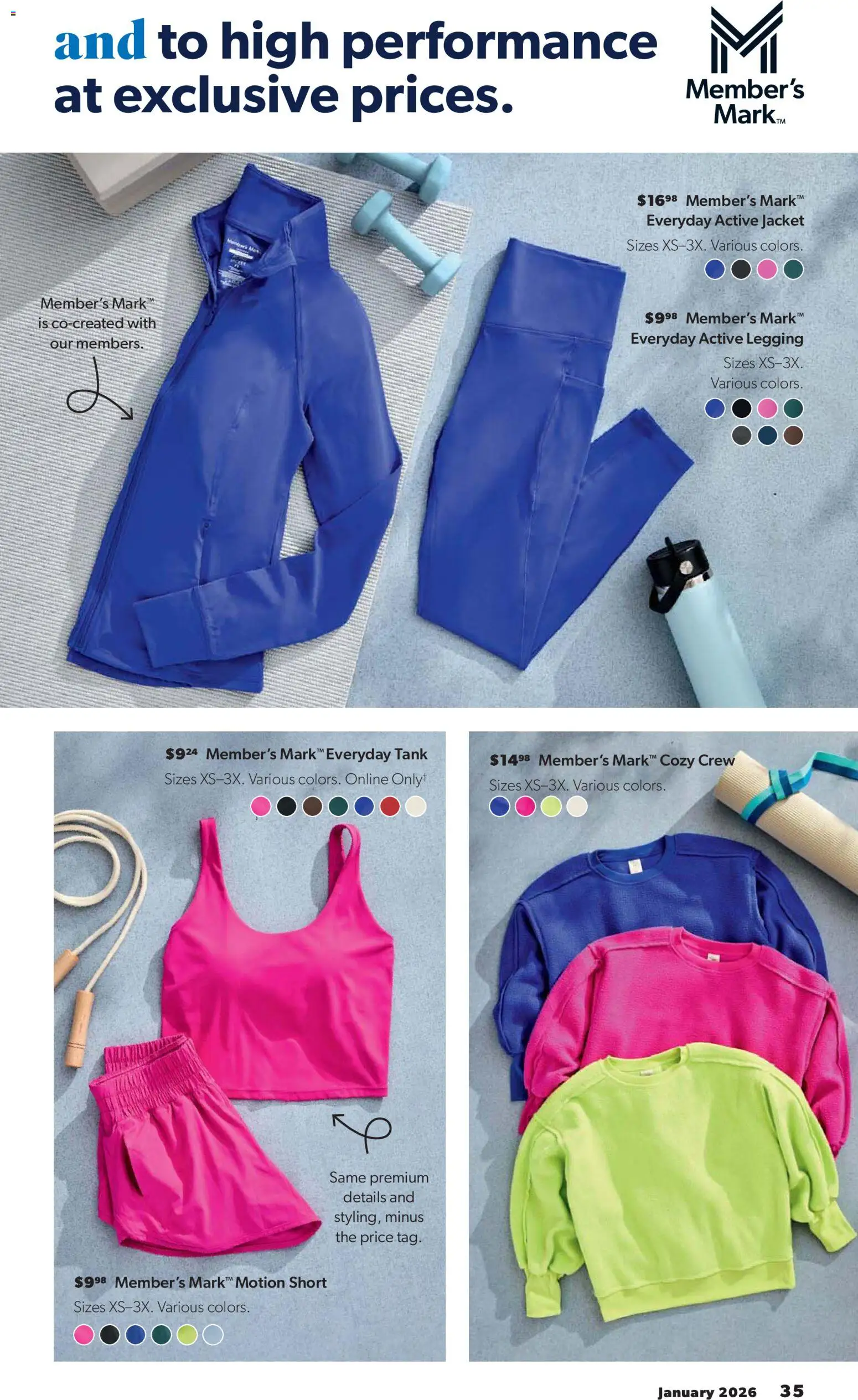 Sam's Club Instant Savings Book January - valid from 02.01.2026 | Page: 35 | Products: Jacket