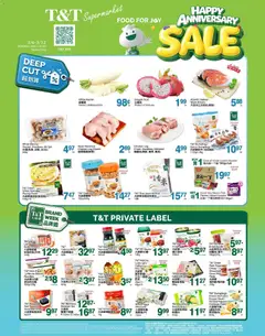 Preview of T&T Supermarket weekly flyer / circulaire from shop T&T Supermarket valid from 06.03.2026