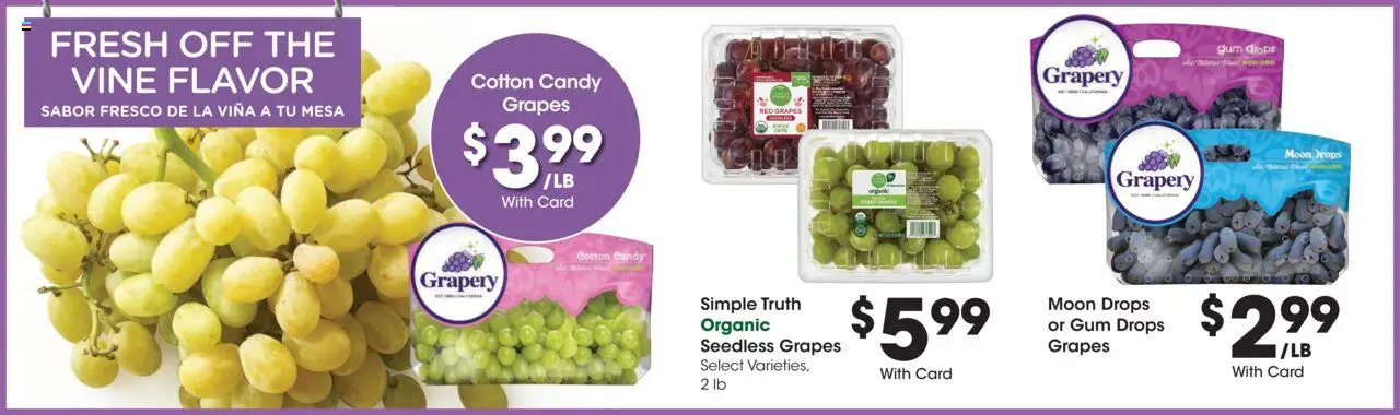 Smith's Weekly Ad - valid from 10.09.2025 | Page: 9 | Products: Grapes