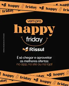 Rissul Black Friday Anúncio - Pré-Visualização do folheto da loja Rissul, válido de 24.11.2025