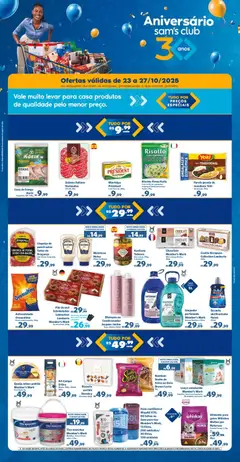 Sam's Club - Ofertas da semana - Pré-Visualização do folheto da loja Sam's Club, válido de 23.10.2025