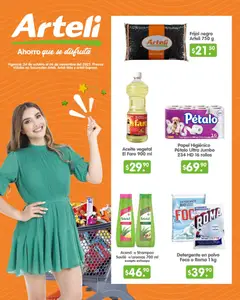 Vista previa de Arteli folleto, nuevo folleto de la tienda, válido en México a partir del 24.10.2025