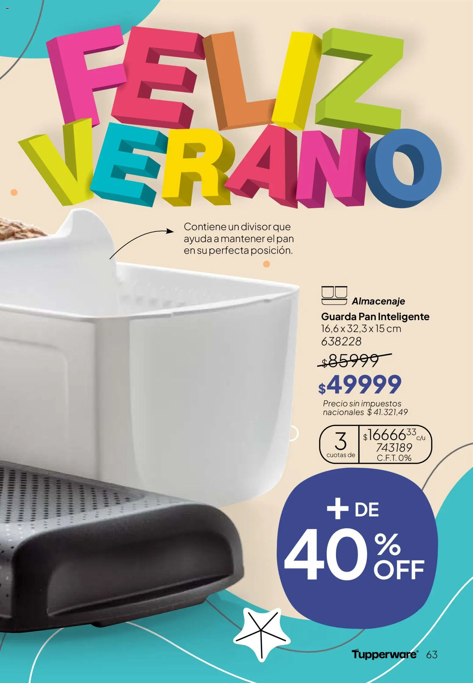 Tupperware Folleto de Campaña 2/2026 │ válido desde el 18.12.2025 | Página: 64 | Productos: Pan