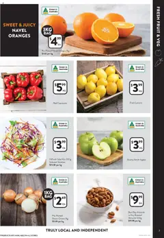 Foodworks catalogue - valid from 30.07.2025 | Page: 7 | Products: Kits, Apples, Oranges, Salad