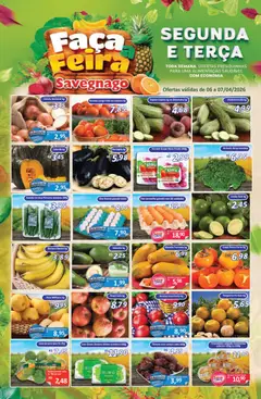 Savegnago - Ofertas da semana - Pré-Visualização do folheto da loja Savegnago, válido de 06.04.2026
