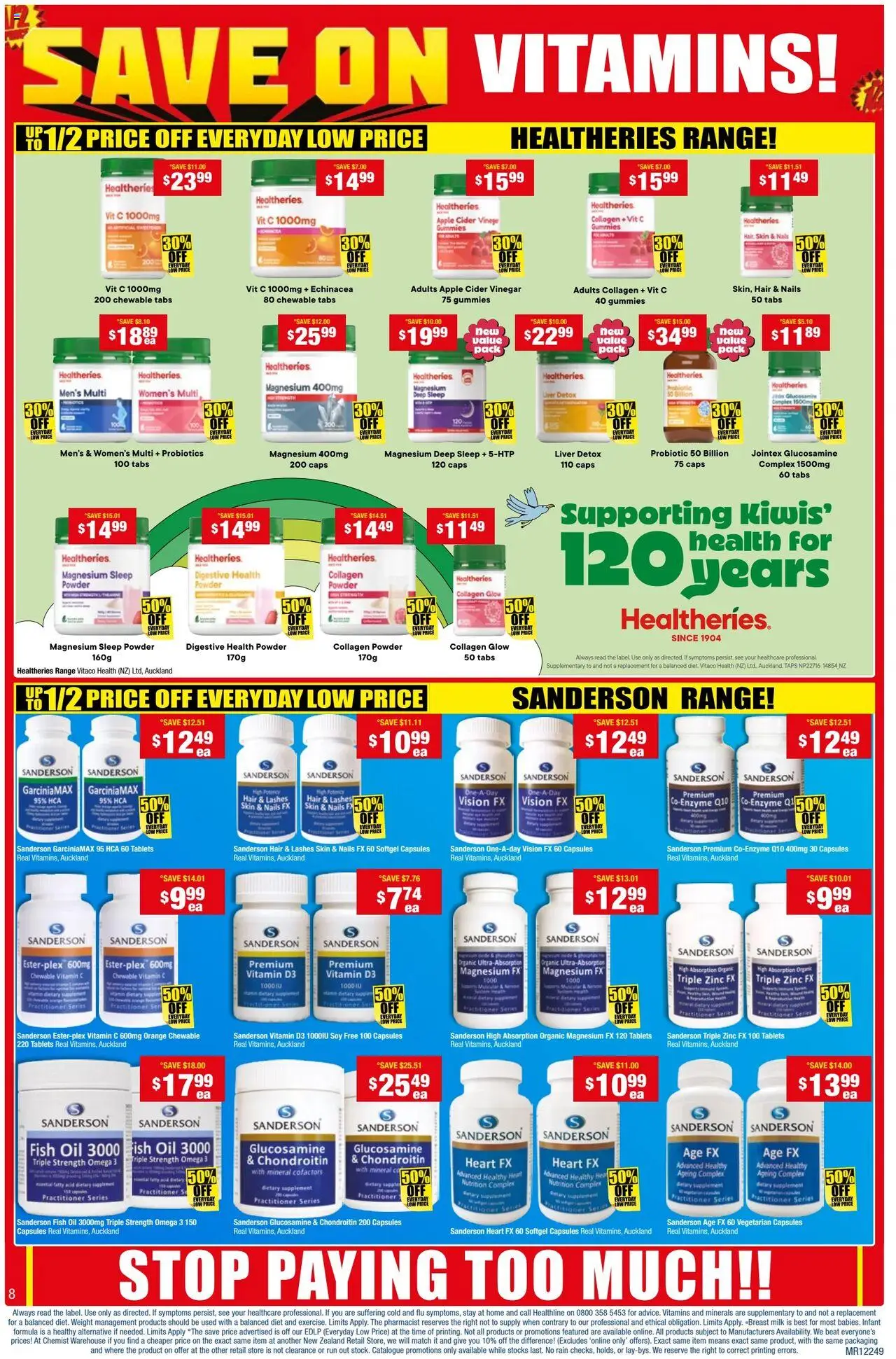 Chemist Warehouse catalogue from 08.09.2025 | Page: 8