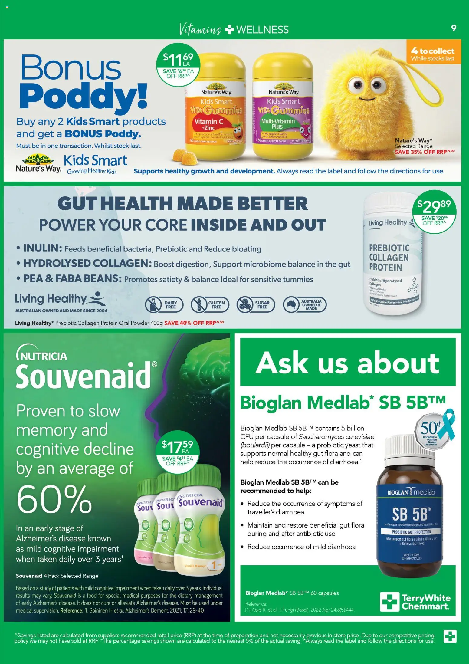 Terry White catalogue - valid from 05.03.2026 | Page: 9 | Products: Sugar, Pea, Collagen, Zinc