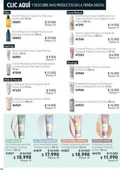 Oriflame catálogo válido desde el 06.12.2025 | Página: 110 | Productos: Exfoliante corporal, Acondicionador, Shampoo, Serum