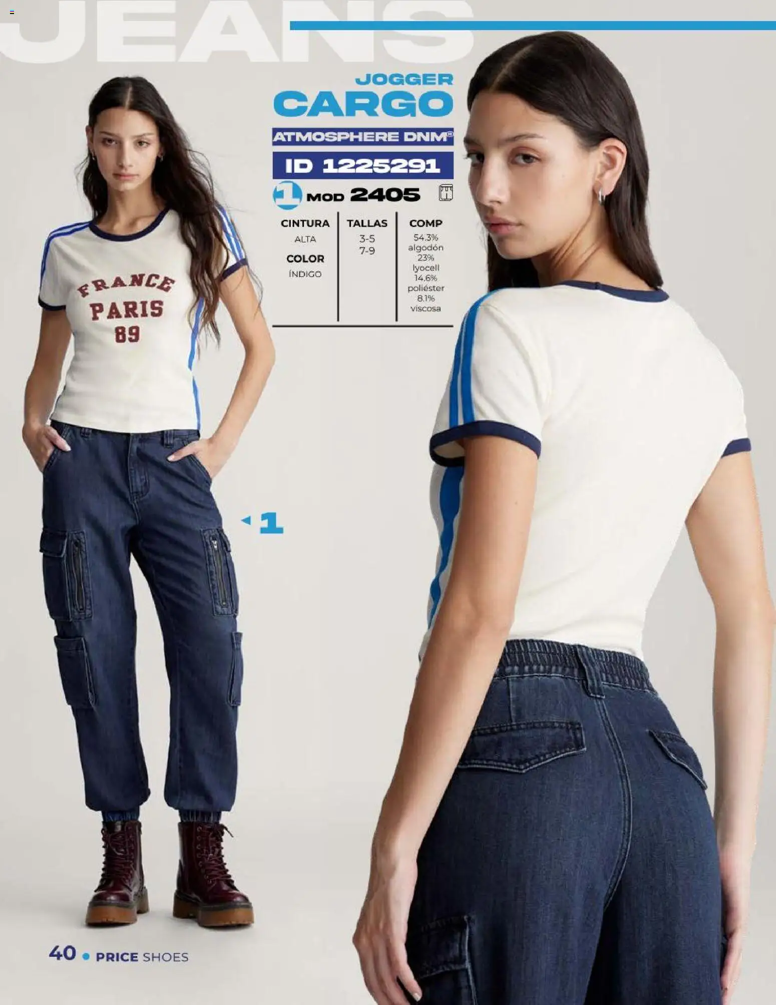 Nuevas ofertas de Price Shoes válidas en toda la República Mexicana desde el 05.02.2026. ¡Encuentra las mejores ofertas en Price Shoes catálogo Jeans! | Página: 40