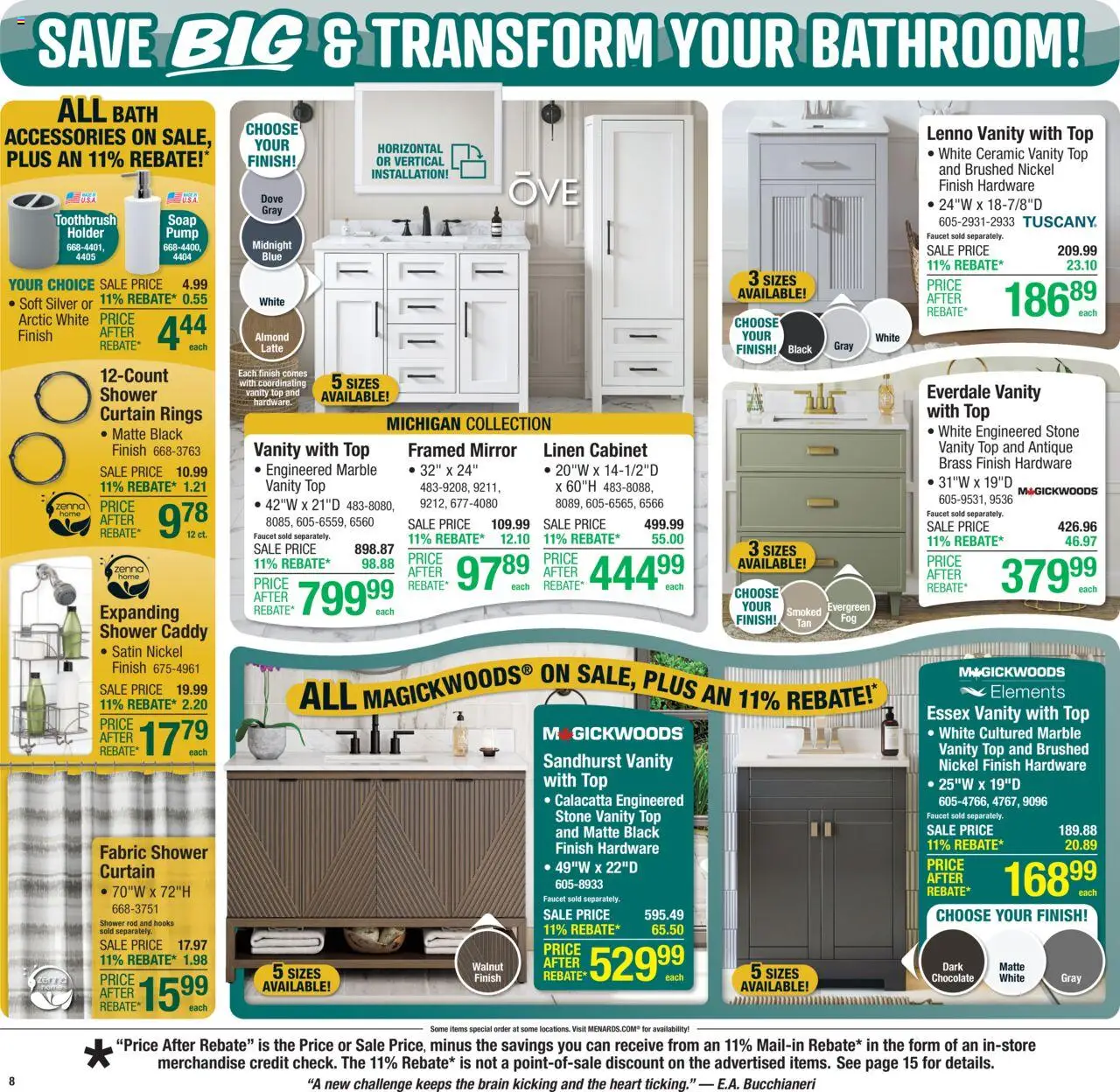 Menards - Weekly Ad - valid from 15.10.2025 | Page: 11