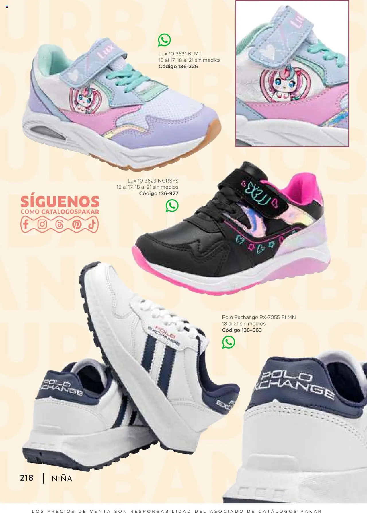 Nuevas ofertas de SC Pakar válidas en toda la República Mexicana desde el 24.07.2025. ¡Encuentra las mejores ofertas en SC Pakar - Catálogo Nina otoño / invierno! | Página: 218