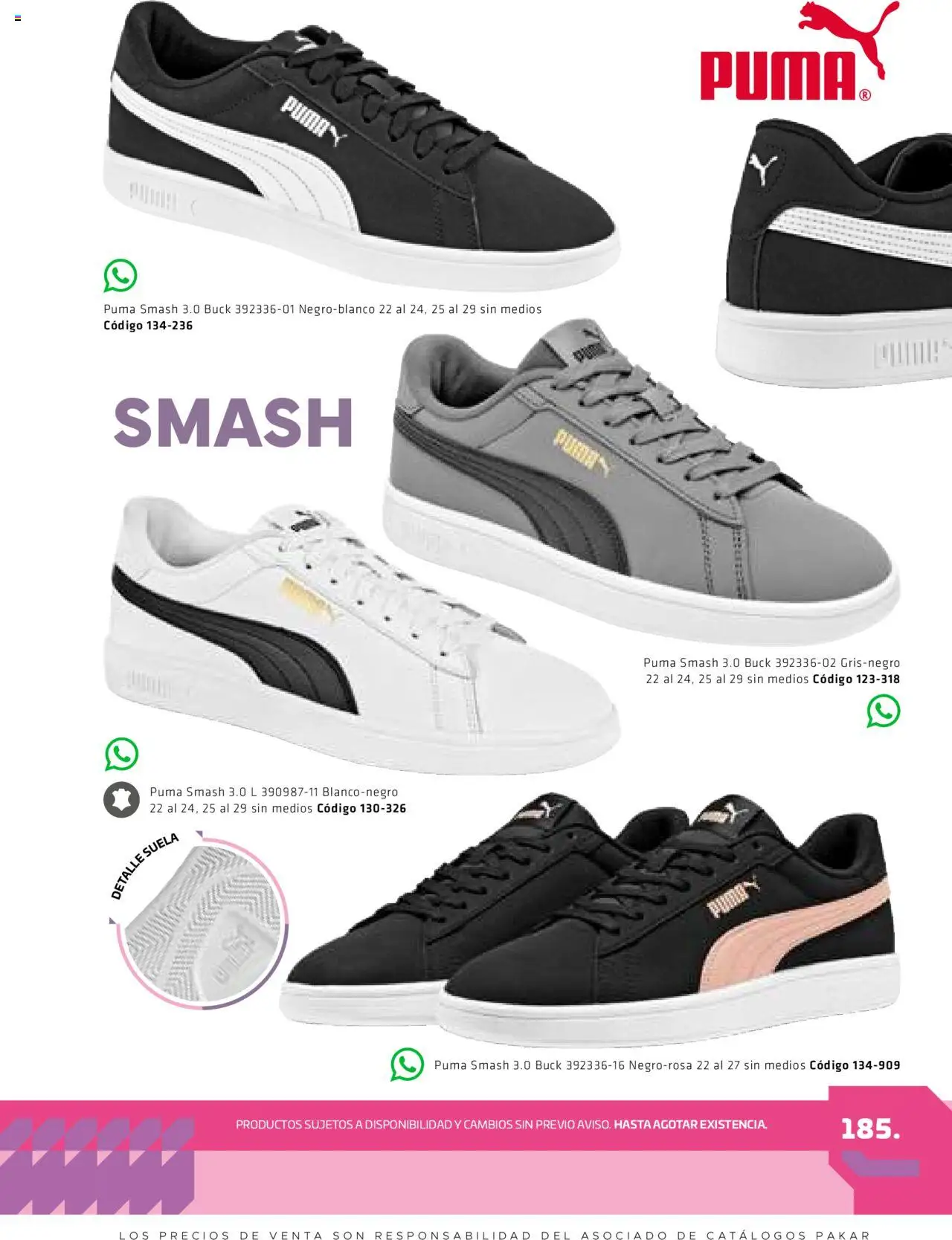 Nuevas ofertas de SC Pakar válidas en toda la República Mexicana desde el 29.08.2025. ¡Encuentra las mejores ofertas en SC Pakar - Catálogo Otoño Women! | Página: 185