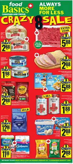 Preview of Food Basics - Kanata from shop Food Basics valid from 26.02.2026