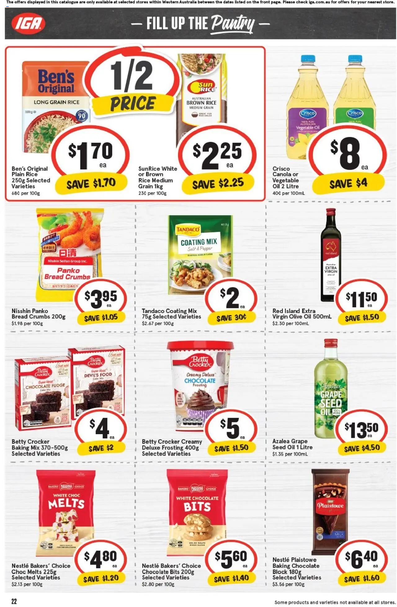 IGA catalogue - valid from 15.10.2025 | Page: 25 | Products: Oil, Frosting, Chocolate, Olive oil
