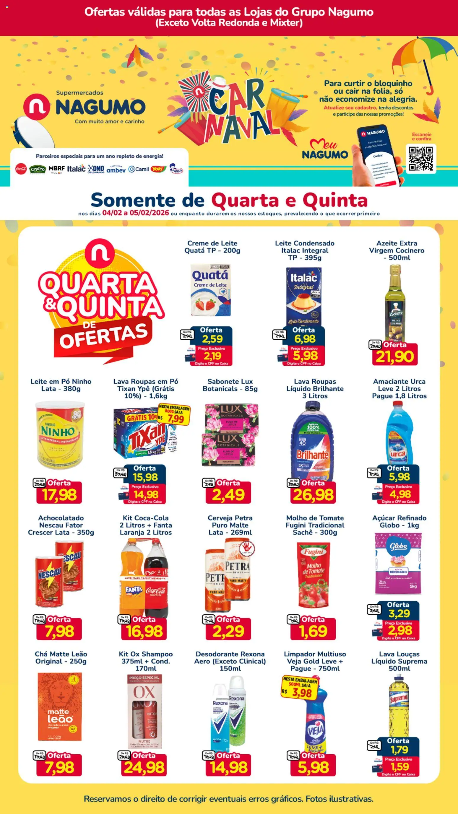 Nagumo Folheto - válido de 04.02.2026 | Página: 1