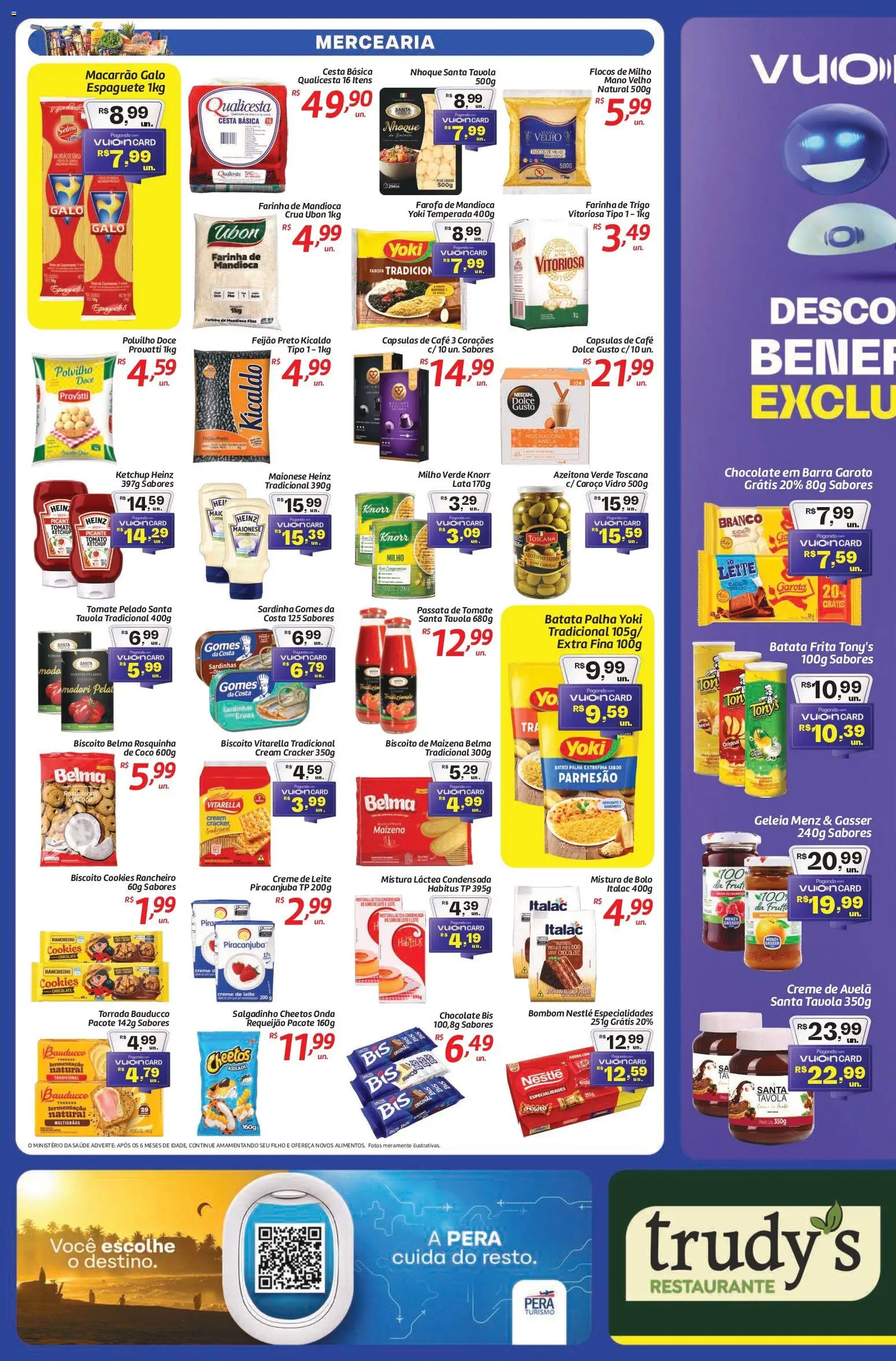 Comper Folheto - válido de 12.01.2026 | Página: 2 | Produtos: Pera, Farinha de mandioca, Batata palha, Farofa