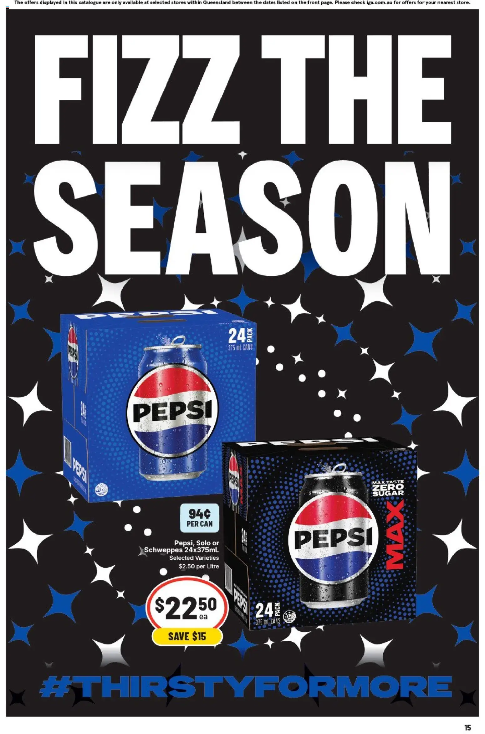 IGA catalogue - valid from 19.11.2025 | Page: 16 | Products: Pepsi, Pepsi Zero