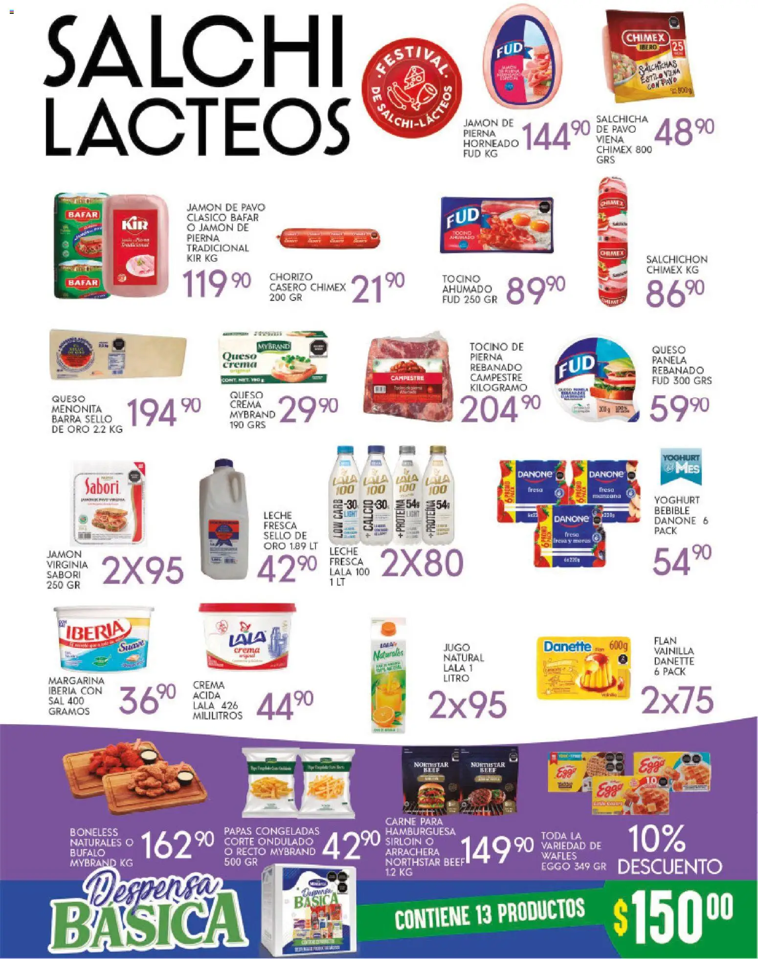 Nuevas ofertas de Alsuper válidas en toda la República Mexicana desde el 18.11.2025. ¡Encuentra las mejores ofertas en Alsuper folleto Chihuahua ! | Página: 3 | Productos: Sal, Jugo, Chorizo, Despensa