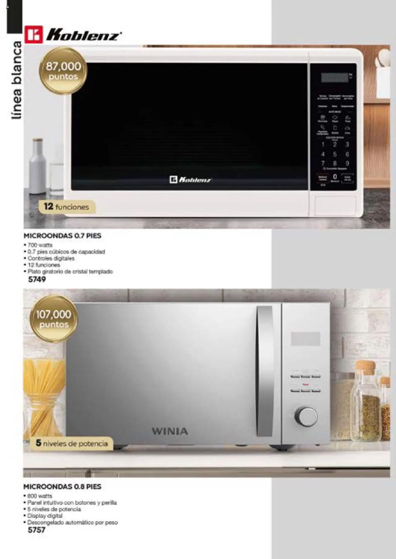 Nuevas ofertas de Fuller válidas en toda la República Mexicana desde el 13.06.2025. ¡Encuentra las mejores ofertas en Fuller catálogo Puntos! | Página: 28 | Productos: Microondas