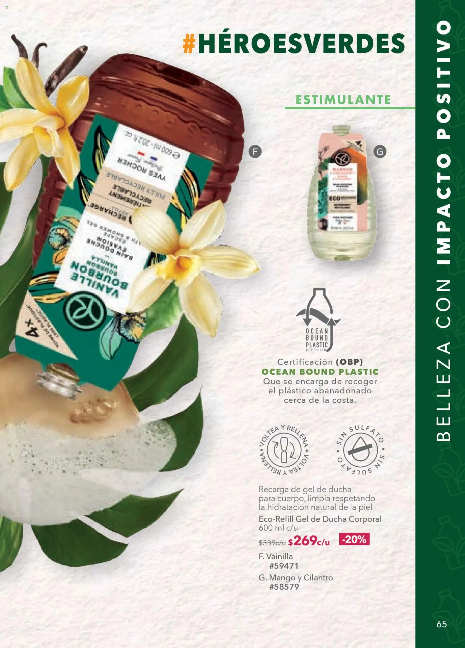 Nuevas ofertas de Yves Rocher válidas en toda la República Mexicana desde el 10.02.2026. ¡Encuentra las mejores ofertas en Yves Rocher campaña 3 2026! | Página: 63 | Productos: Mango, Gel de ducha