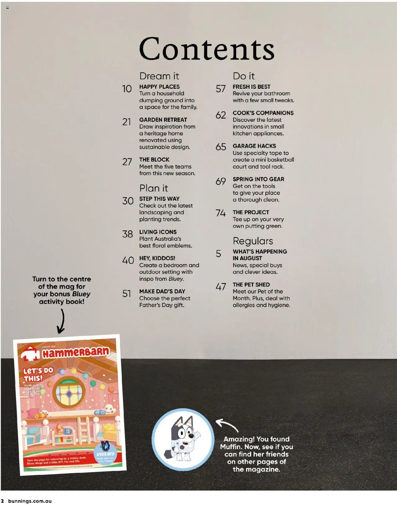 Bunnings Warehouse catalogue - valid from 01.08.2025 | Page: 2 | Products: Trolley, Shed, Tools, Bathroom