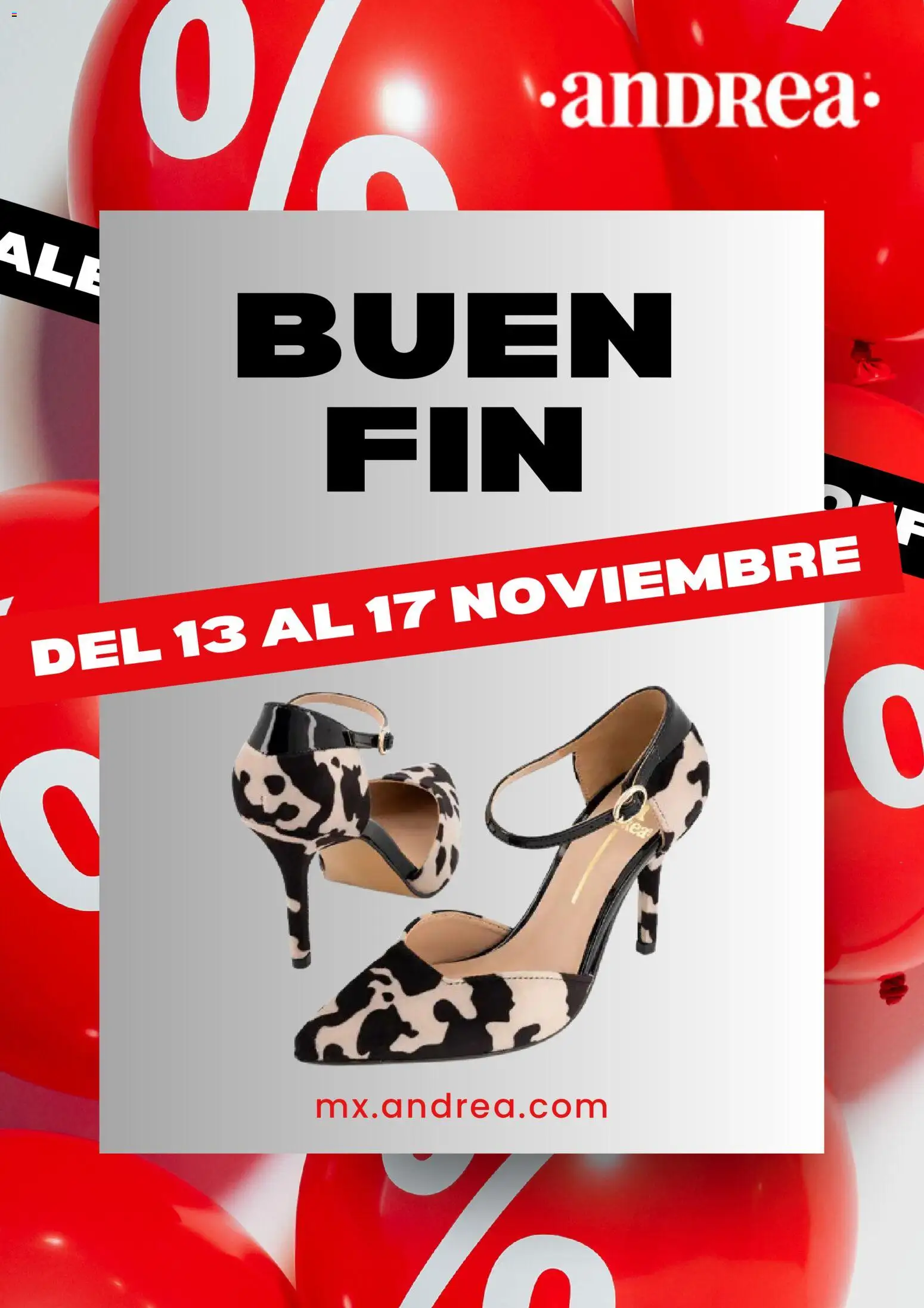 Nuevas ofertas de Andrea válidas en toda la República Mexicana desde el 13.11.2025. ¡Encuentra las mejores ofertas en Andrea Buen Fin ! | Página: 1