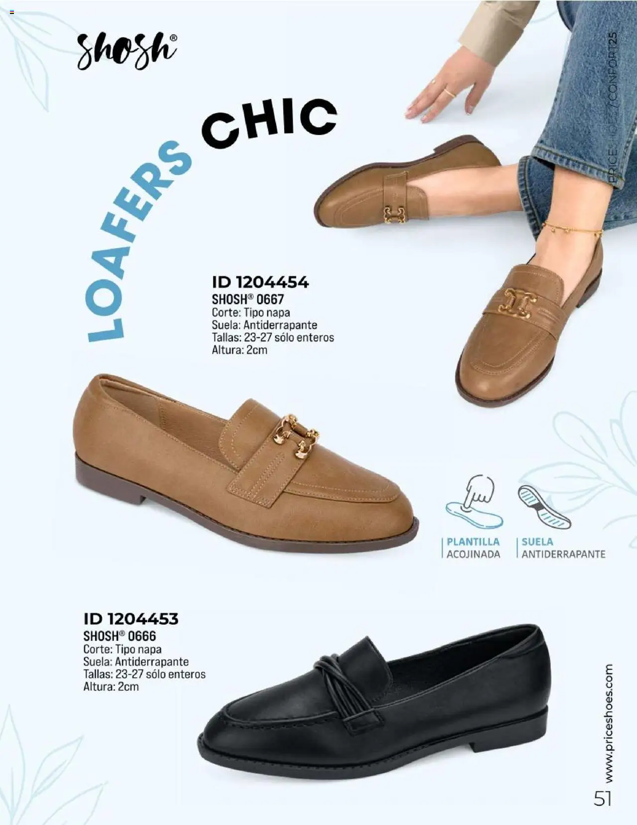 Nuevas ofertas de Price Shoes válidas en toda la República Mexicana desde el 10.02.2025. ¡Encuentra las mejores ofertas en Price Shoes catálogo Confort! | Página: 51