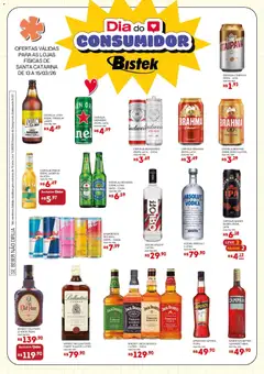 Bistek Supermercados ofertas Bebidas - Pré-Visualização do folheto da loja Bistek Supermercados, válido de 13.03.2026