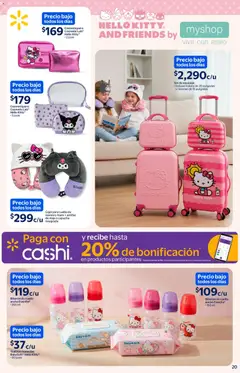 Vista previa de Walmart folleto Sol, arena y bronceador a precios bajos, nuevo folleto de la tienda, válido en México a partir del 05.03.2026 | Página: 20 | Productos: Biberón, Maleta, Toallitas húmedas, Neceser