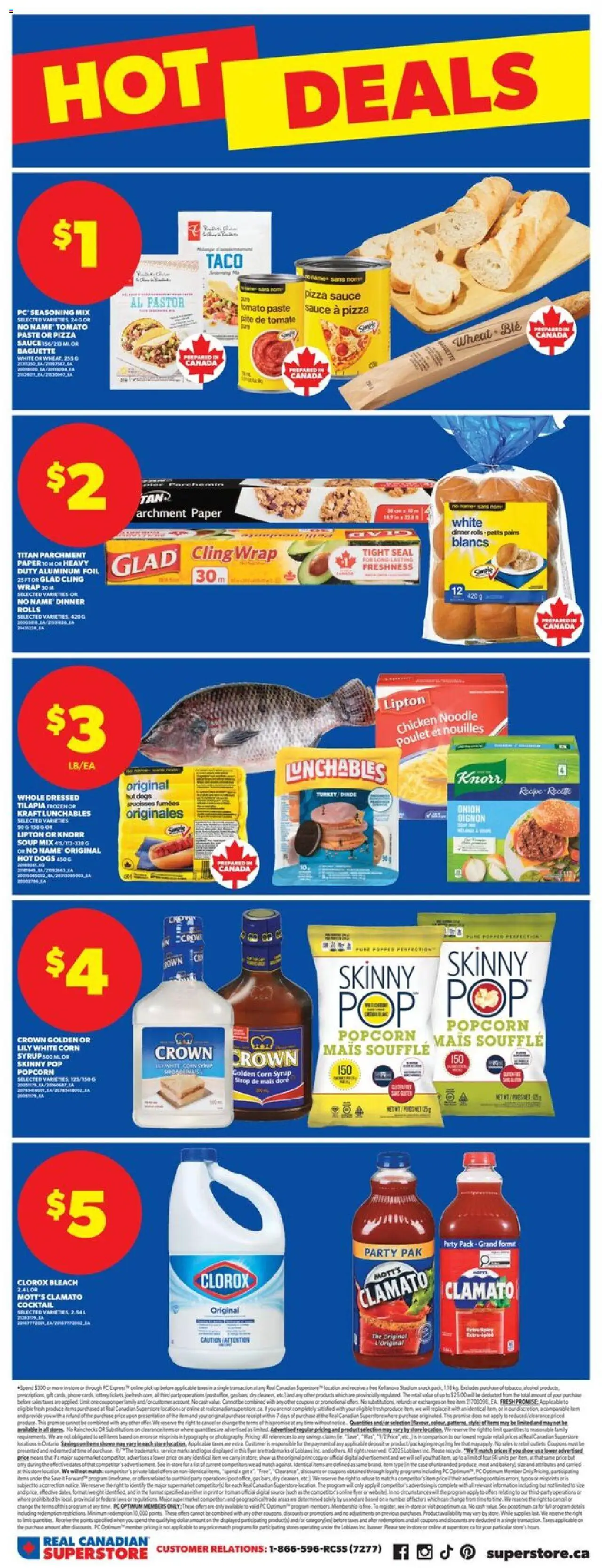 Real Canadian Superstore flyer valid from 09.10.2025 | Page: 11 | Products: Phone, PC, Pizza, Chicken