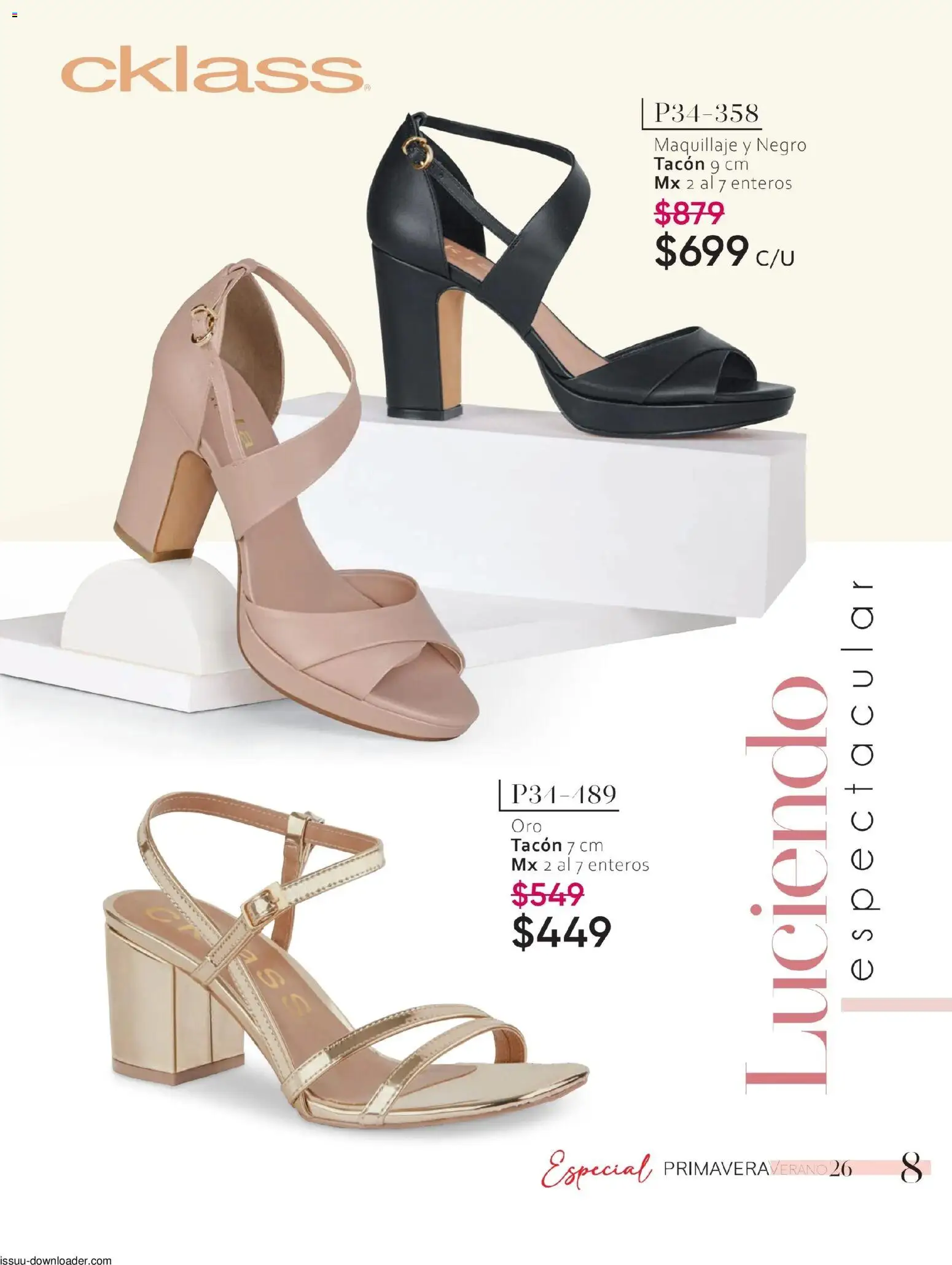 Nuevas ofertas de Cklass válidas en toda la República Mexicana desde el 26.01.2026. ¡Encuentra las mejores ofertas en Cklass catálogo Especial Calzado! | Página: 9