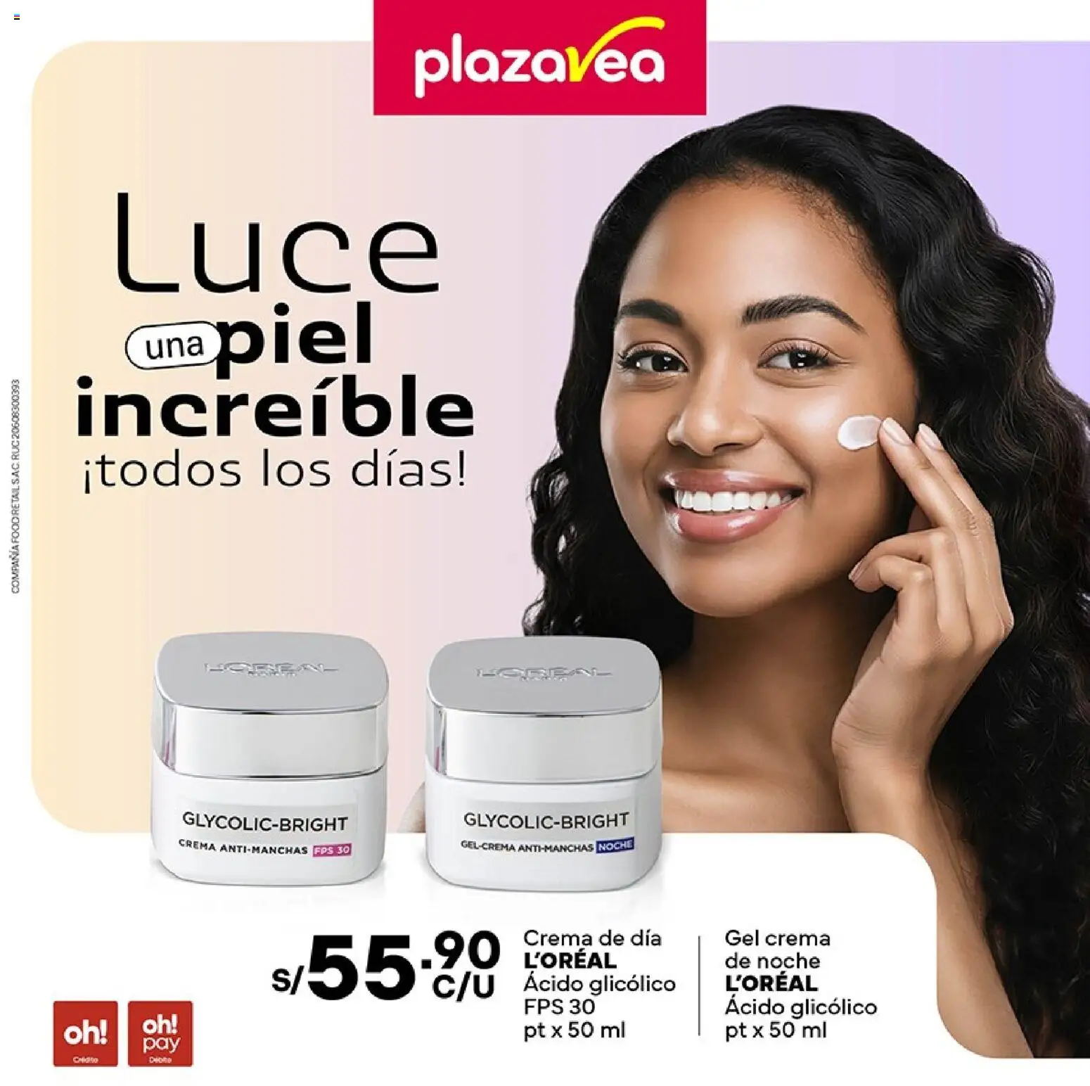 Catálogo Plaza Vea válido desde 02.03.2026 | Página: 1 | Productos: Crema