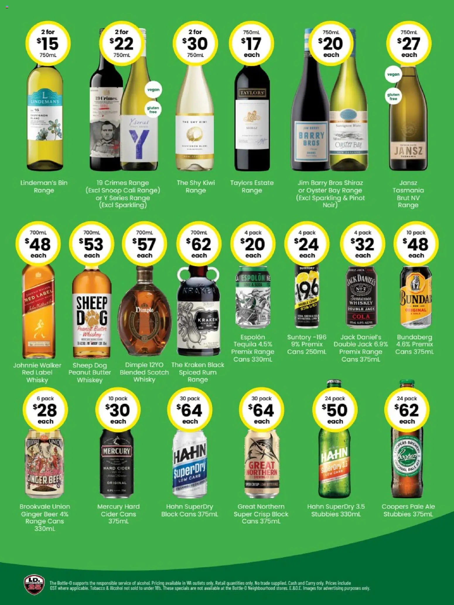 The Bottle-O catalogue - valid from 19.01.2026 | Page: 2 | Products: Butter, Ginger, Beer, Scotch
