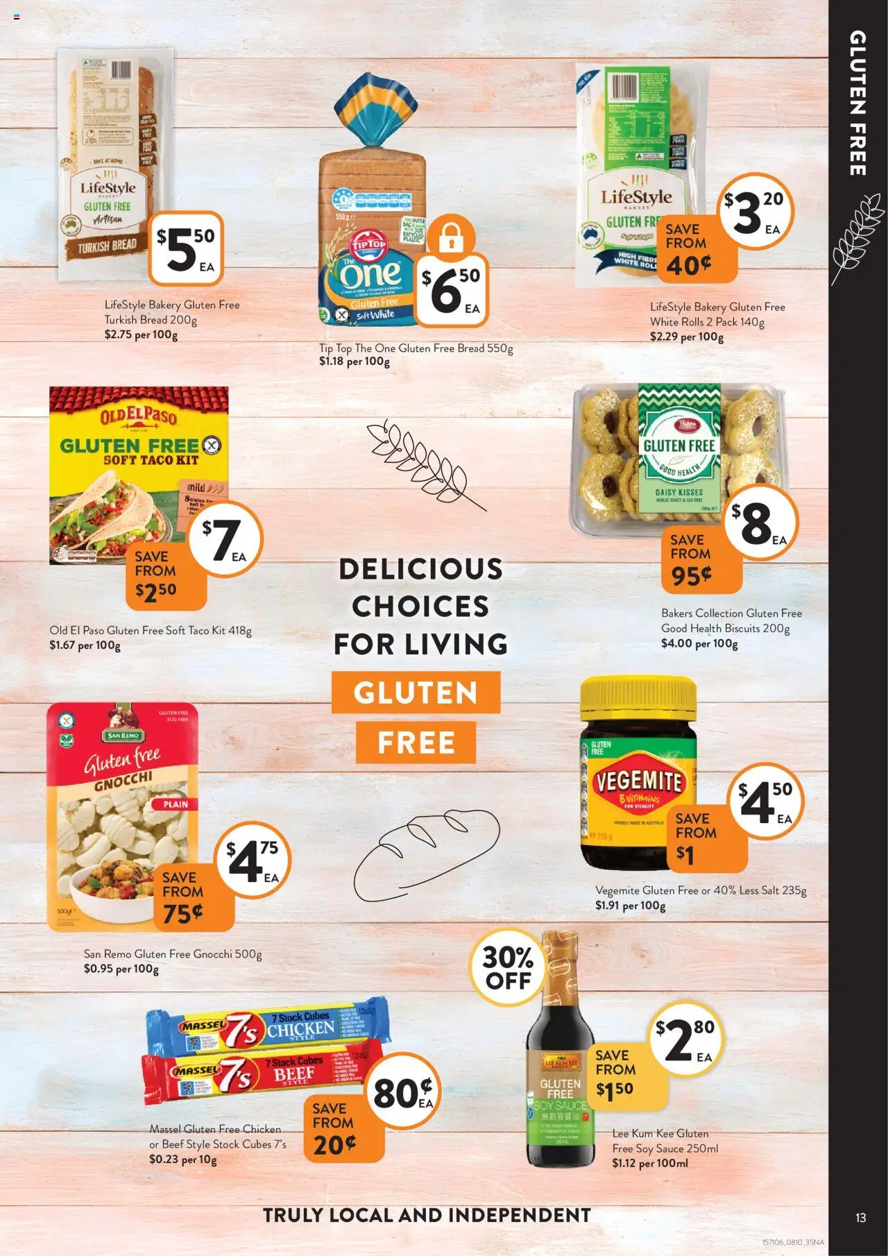 Foodworks catalogue - valid from 08.10.2025 | Page: 13 | Products: Bread, Beef, Salt, Bakery