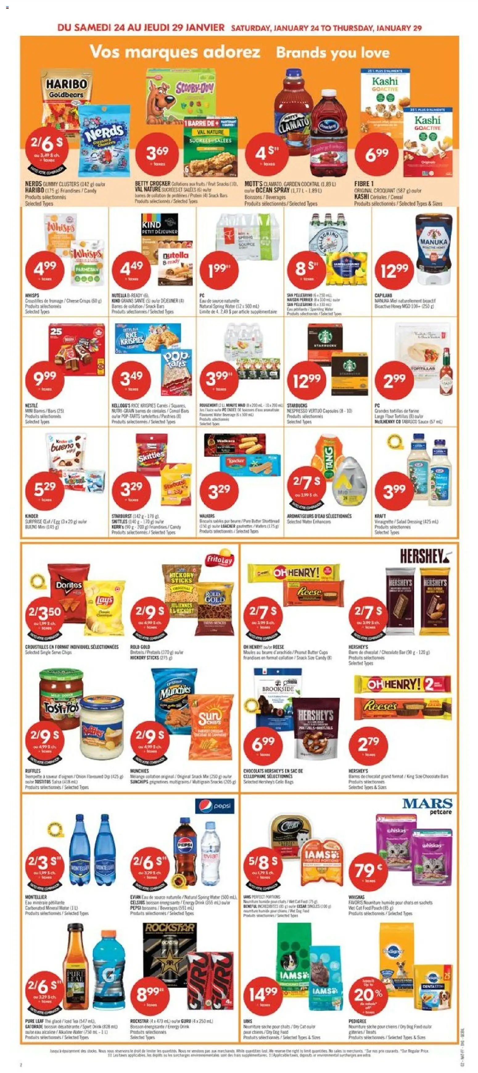 Pharmaprix flyer valid from 23.01.2026 | Page: 7 | Products: Chips, Salad, PC, Chocolate