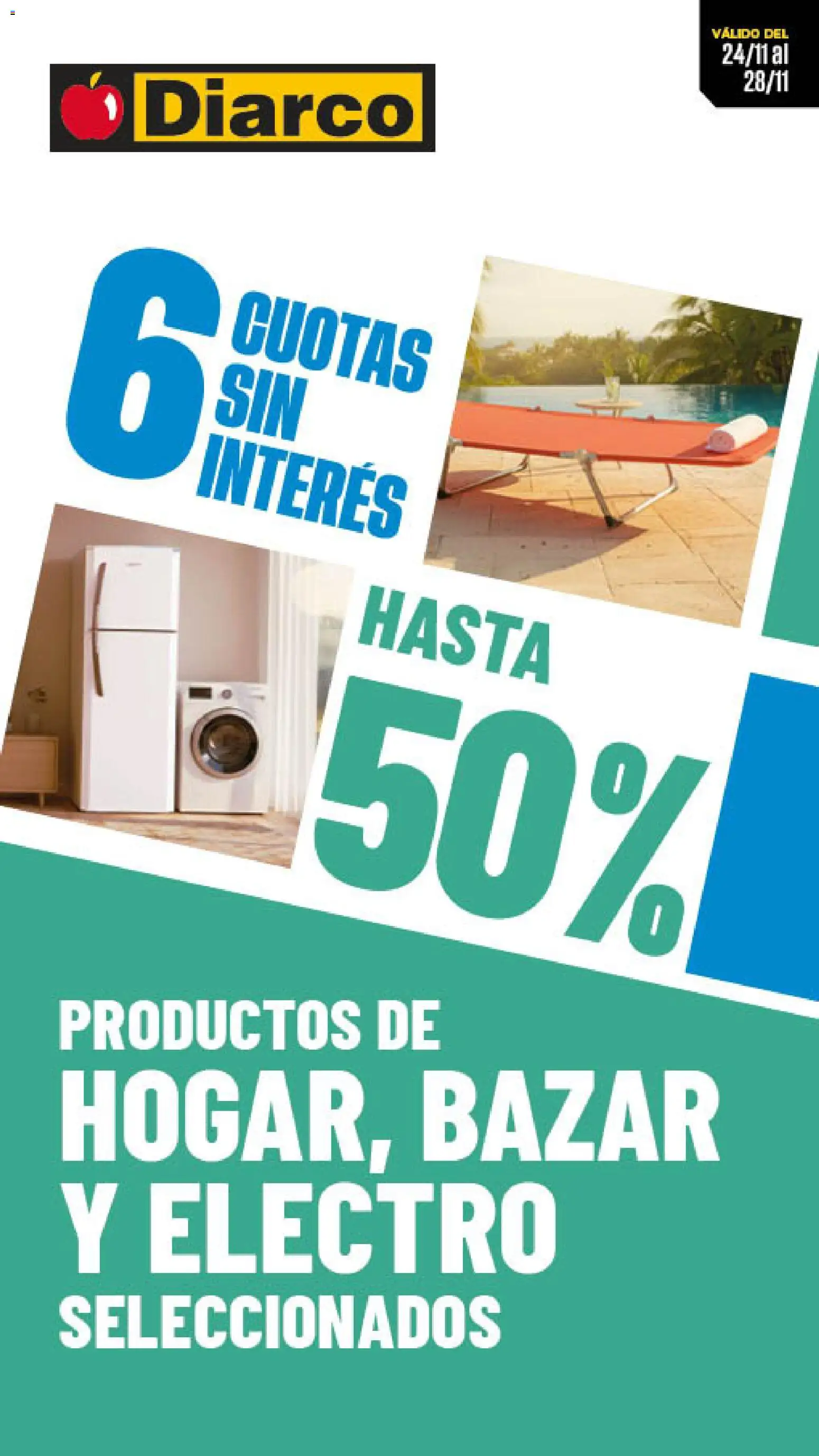 Diarco - Ofertas Hogar, Bazar Y Electro │ válido desde el 24.11.2025 | Página: 1