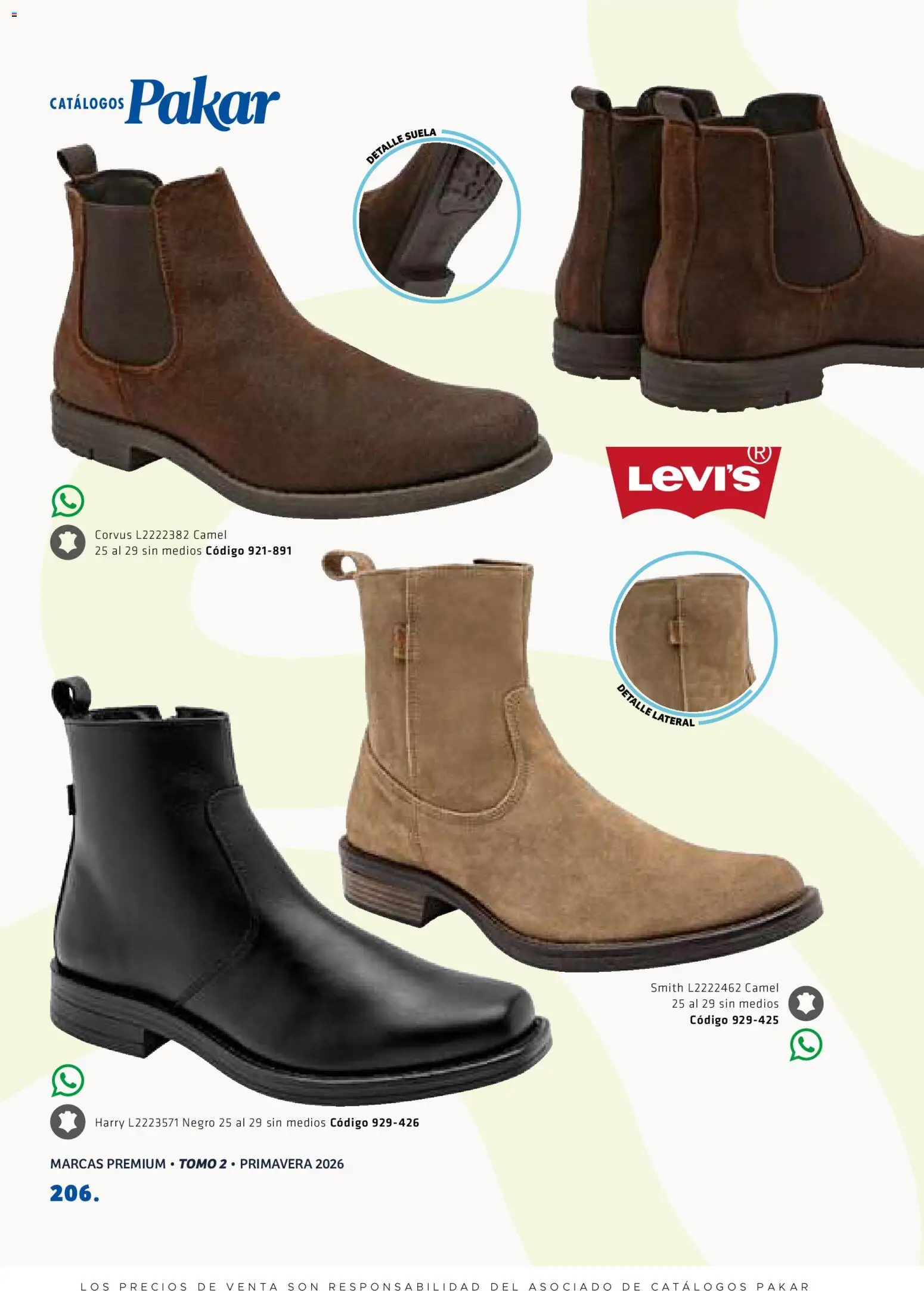 Nuevas ofertas de SC Pakar válidas en toda la República Mexicana desde el 27.02.2026. ¡Encuentra las mejores ofertas en SC Pakar catálogo Premium Men Tomo 2! | Página: 206