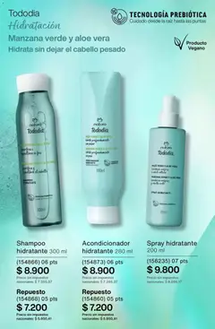 Vista previa Catálogo Natura Ciclo 1/2026 válido desde el 06.01.2026 | Página: 255 | Productos: Shampoo, Acondicionador, Manzana