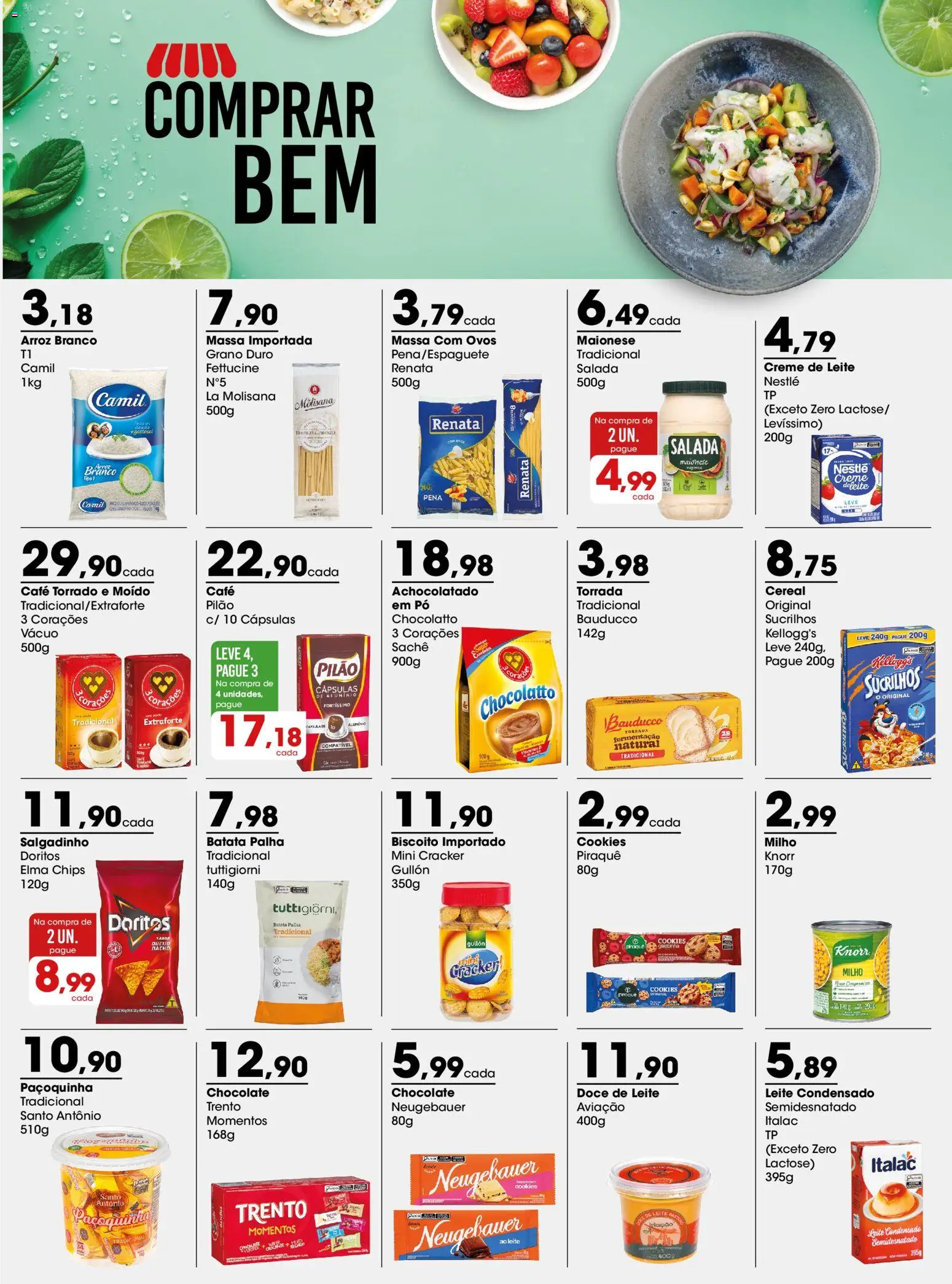 Zaffari Folheto - válido de 16.02.2026 | Página: 1 | Produtos: Elma Chips, Café, Massa, Knorr