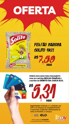 Ricoy - Ofertas da semana - Pré-Visualização do folheto da loja Ricoy, válido de 07.10.2025 | Página: 9 | Produtos: Feijão, Caixa, Bolsa