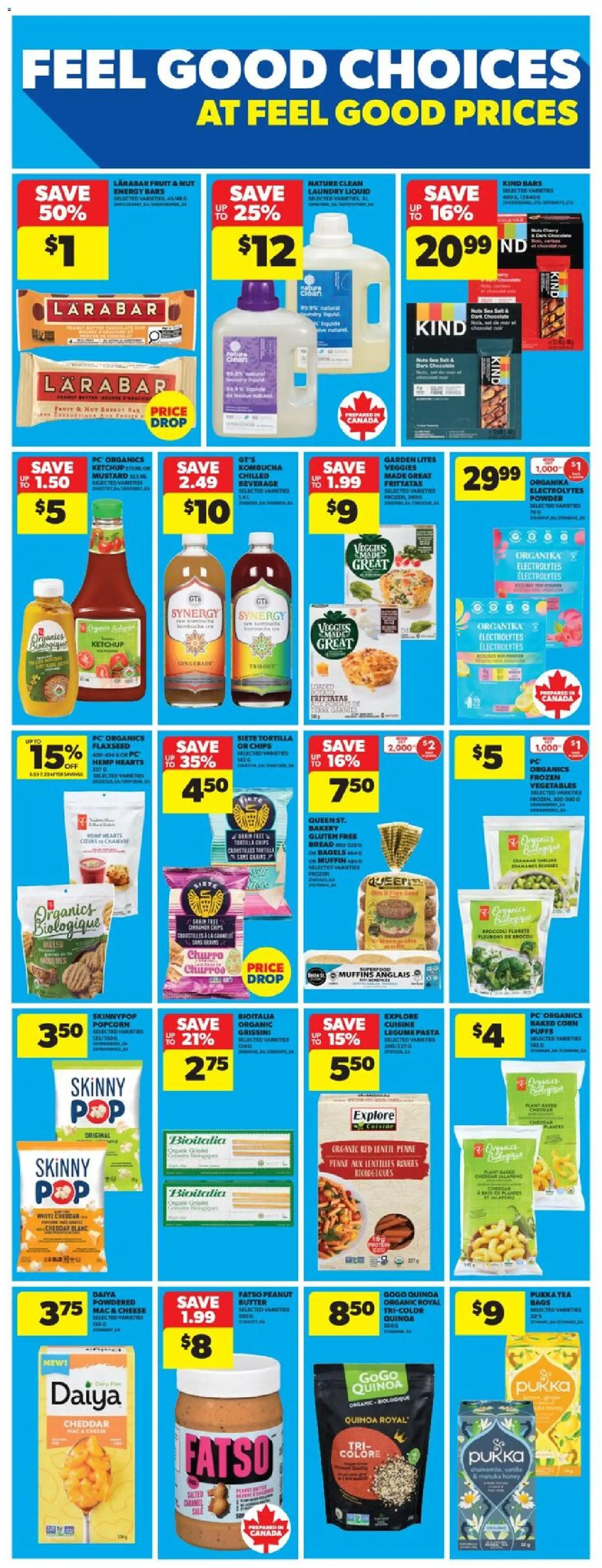 Real Canadian Superstore flyer valid from 23.04.2026 | Page: 18 | Products: Ketchup, Bakery, Butter, Bread