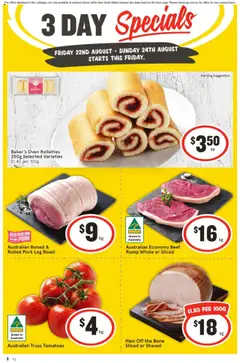 Preview of IGA - 3 Day Specials NSW - valid from 22.08.2025