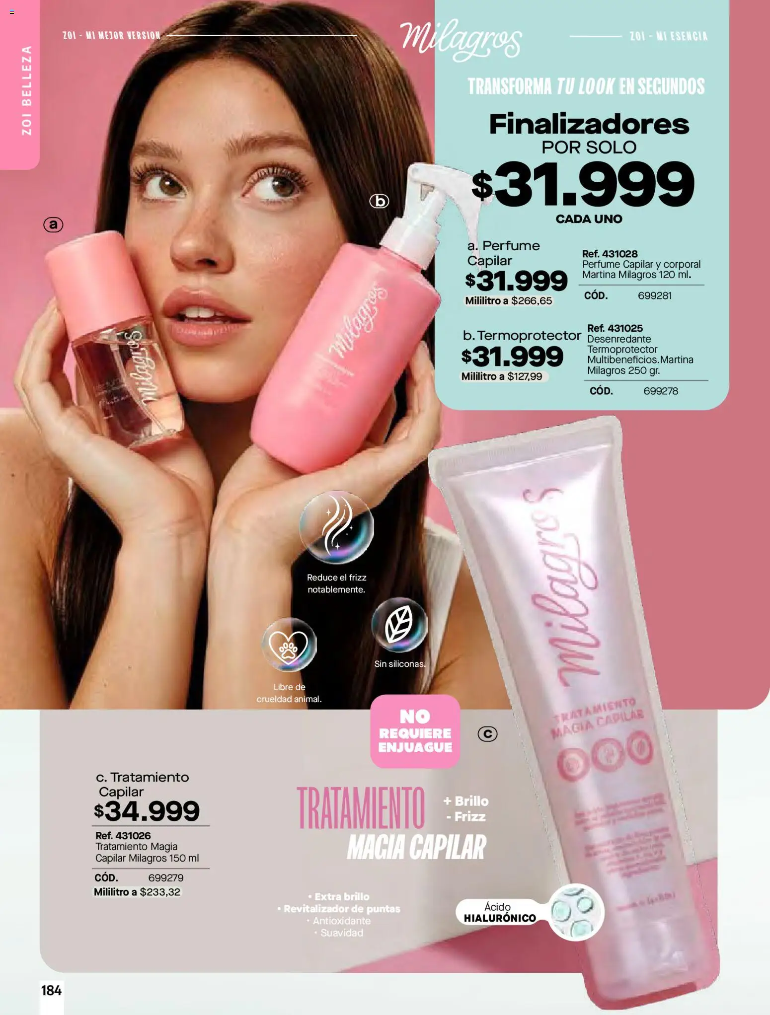 Pacifika revista - valida desde el 01.04.2026 | Página: 184 | Productos: Brillo, Perfume