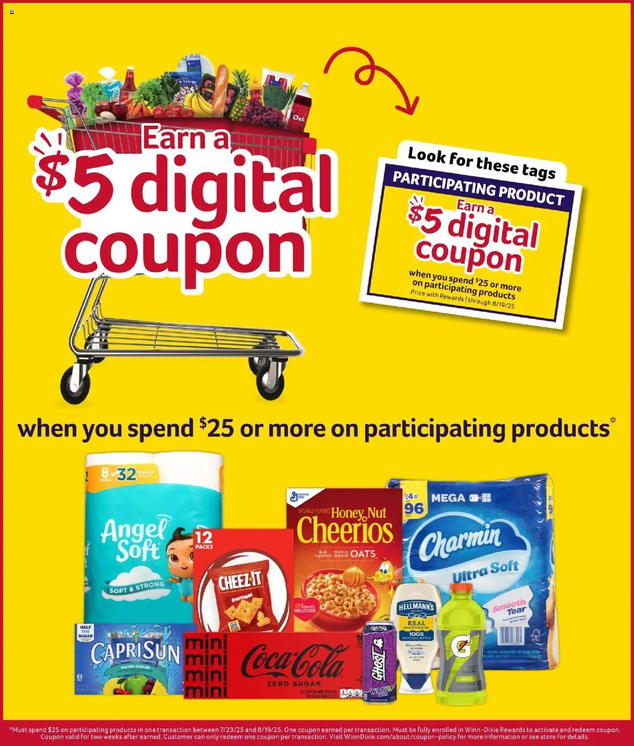Winn Dixie Weekly Circular - FL - valid from 06.08.2025 | Page: 6 | Products: Mayonnaise, Sugar