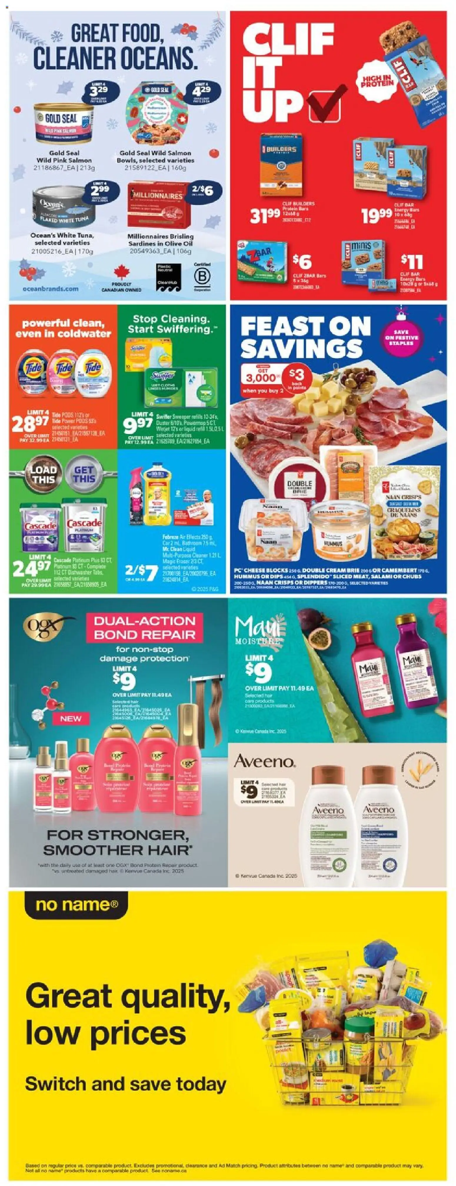 Real Canadian Superstore flyer valid from 04.12.2025 | Page: 38 | Products: Cream, PC, Oil, Salami