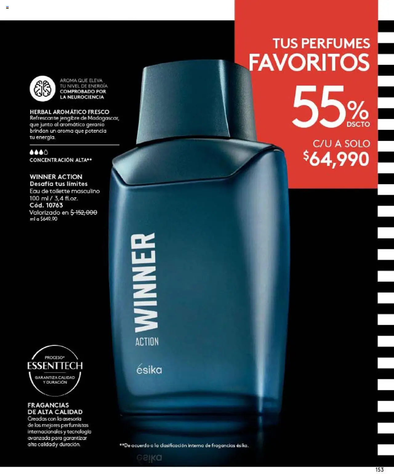 Ésika revista - valida desde el 24.09.2025 | Página: 153 | Productos: Eau de toilette