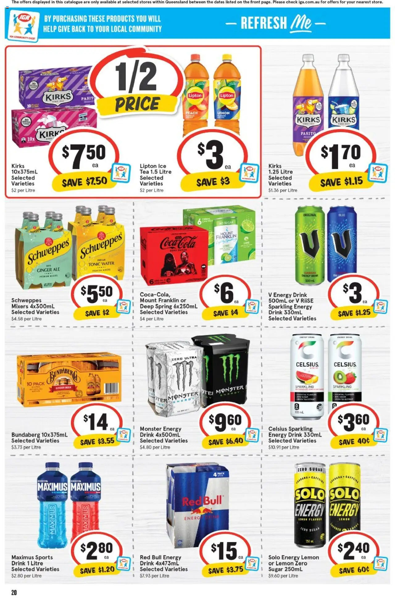IGA catalogue - valid from 06.08.2025 | Page: 16 | Products: Bacon, Honey, Pork, Chips