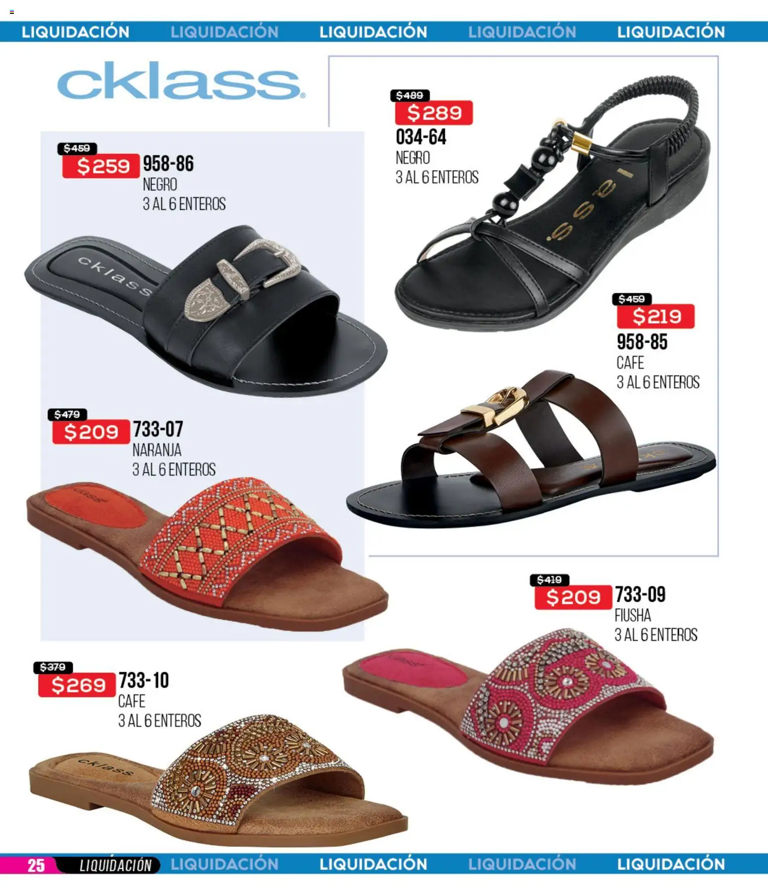 Nuevas ofertas de Cklass válidas en toda la República Mexicana desde el 18.03.2026. ¡Encuentra las mejores ofertas en Cklass catálogo Liquidación total calzado! | Página: 26 | Productos: Café
